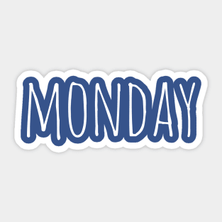 Happy Blue Monday Sticker